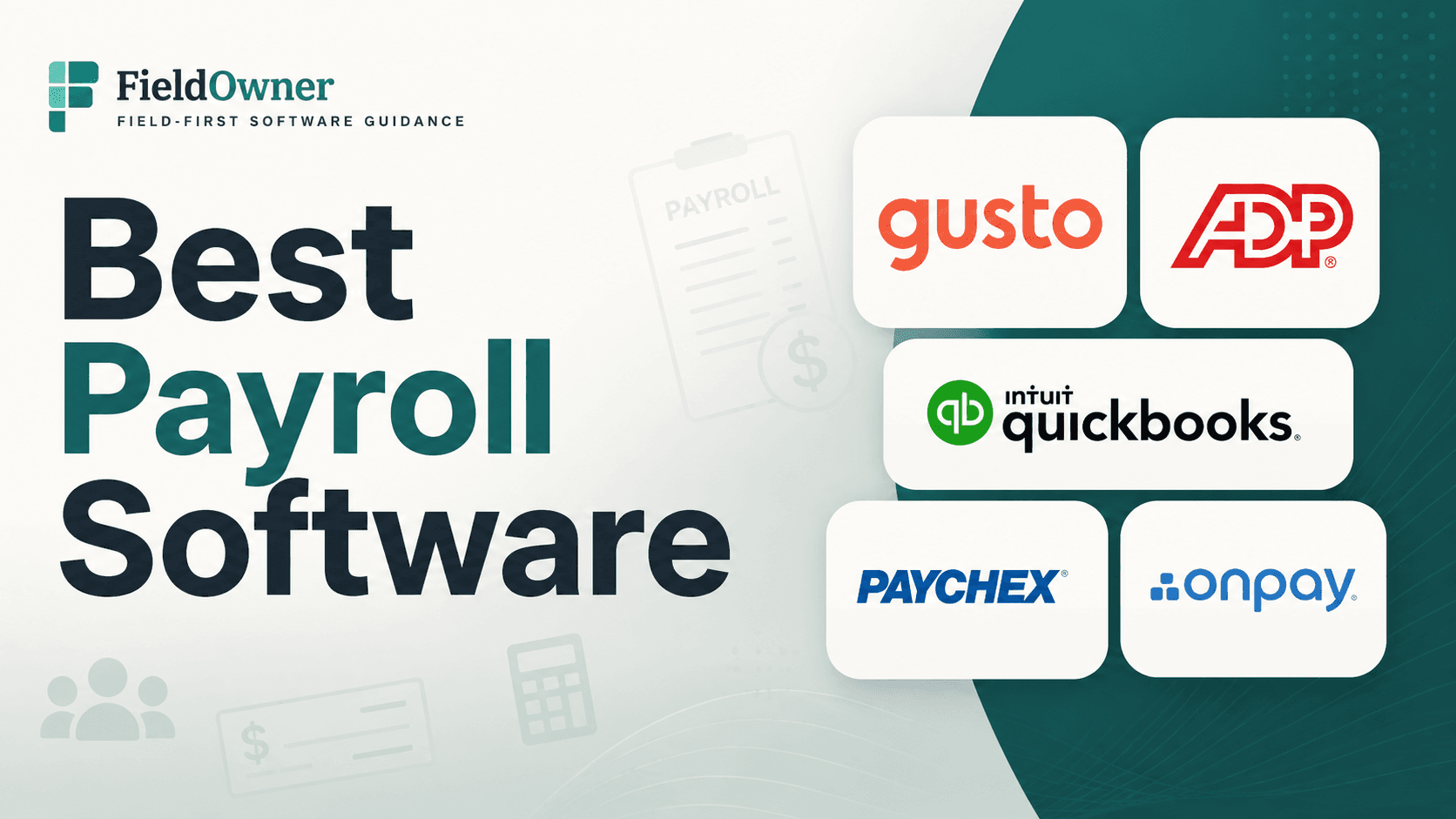Best payroll software for small business